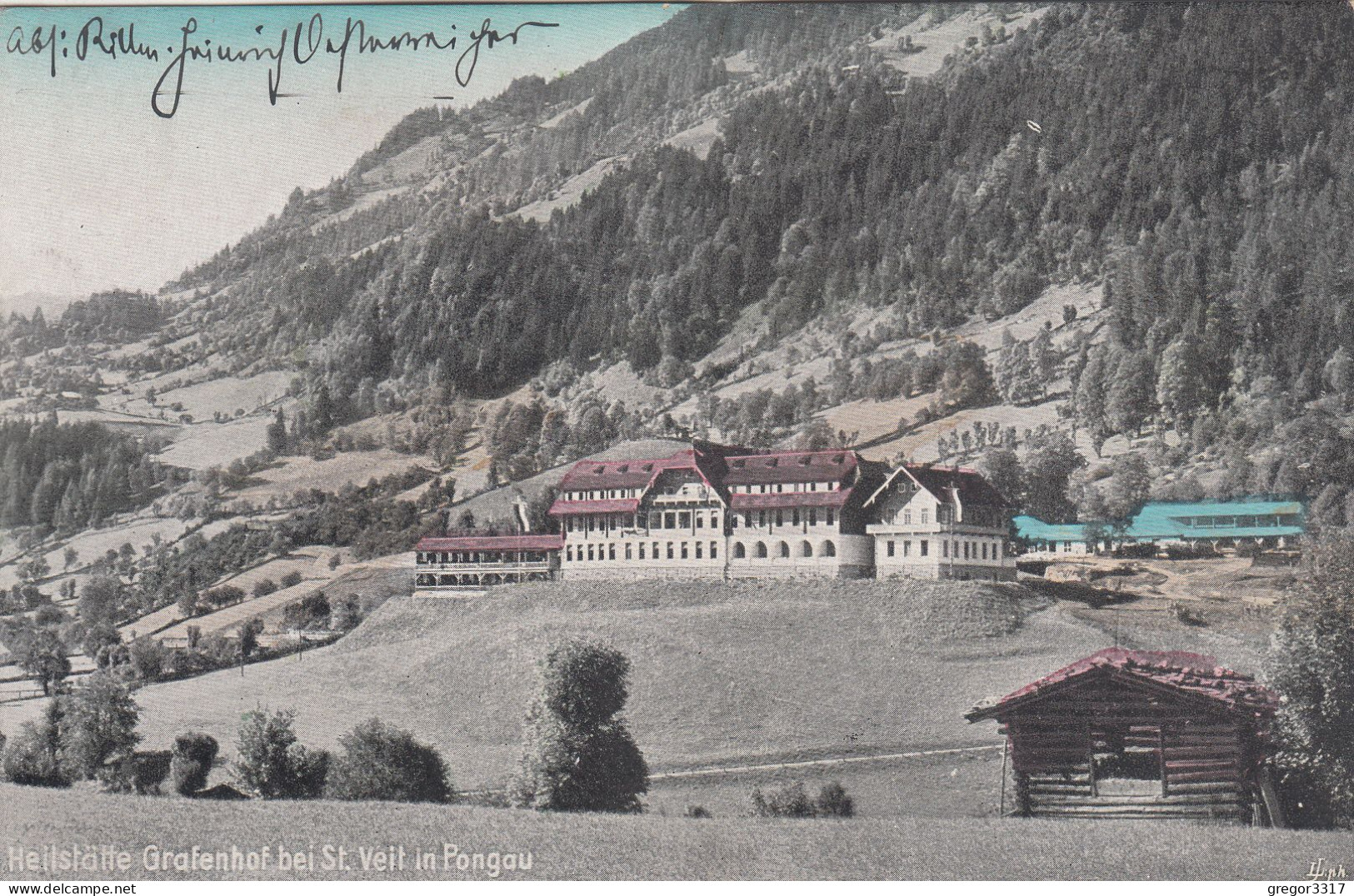 E4374) Heilstätte GRAFENHOF Bei ST. VEIT In Pongau - Sehr Alte Colorierte AK - 1916 - St. Johann Im Pongau