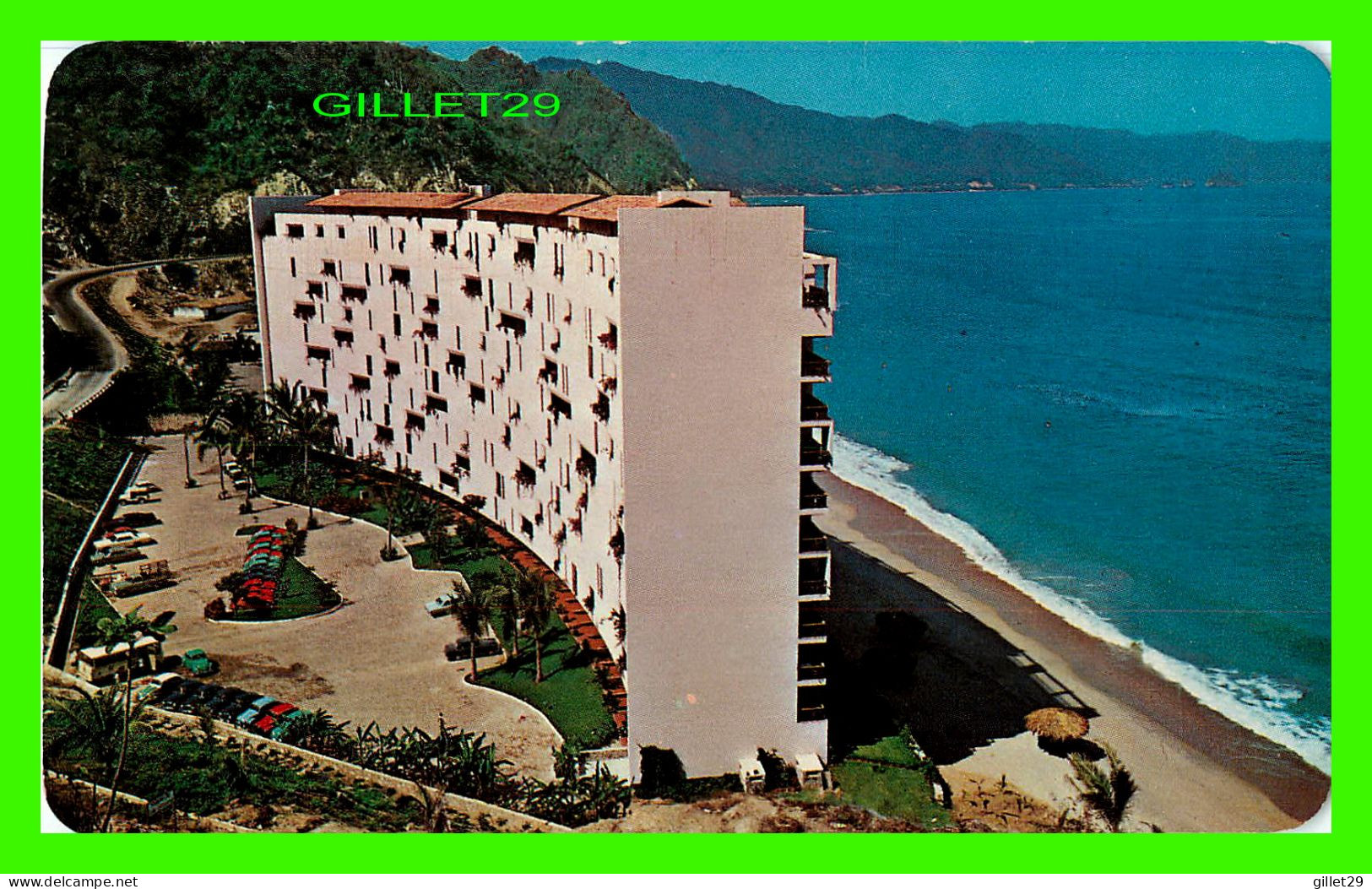 PUERTO VALLARTA, JALISCO, MEXICO - EL HOTEL CAMINO EN LA PLAYA DE LAS ESTACAS - IMPRESOS PERMACOLOR - - Mexico