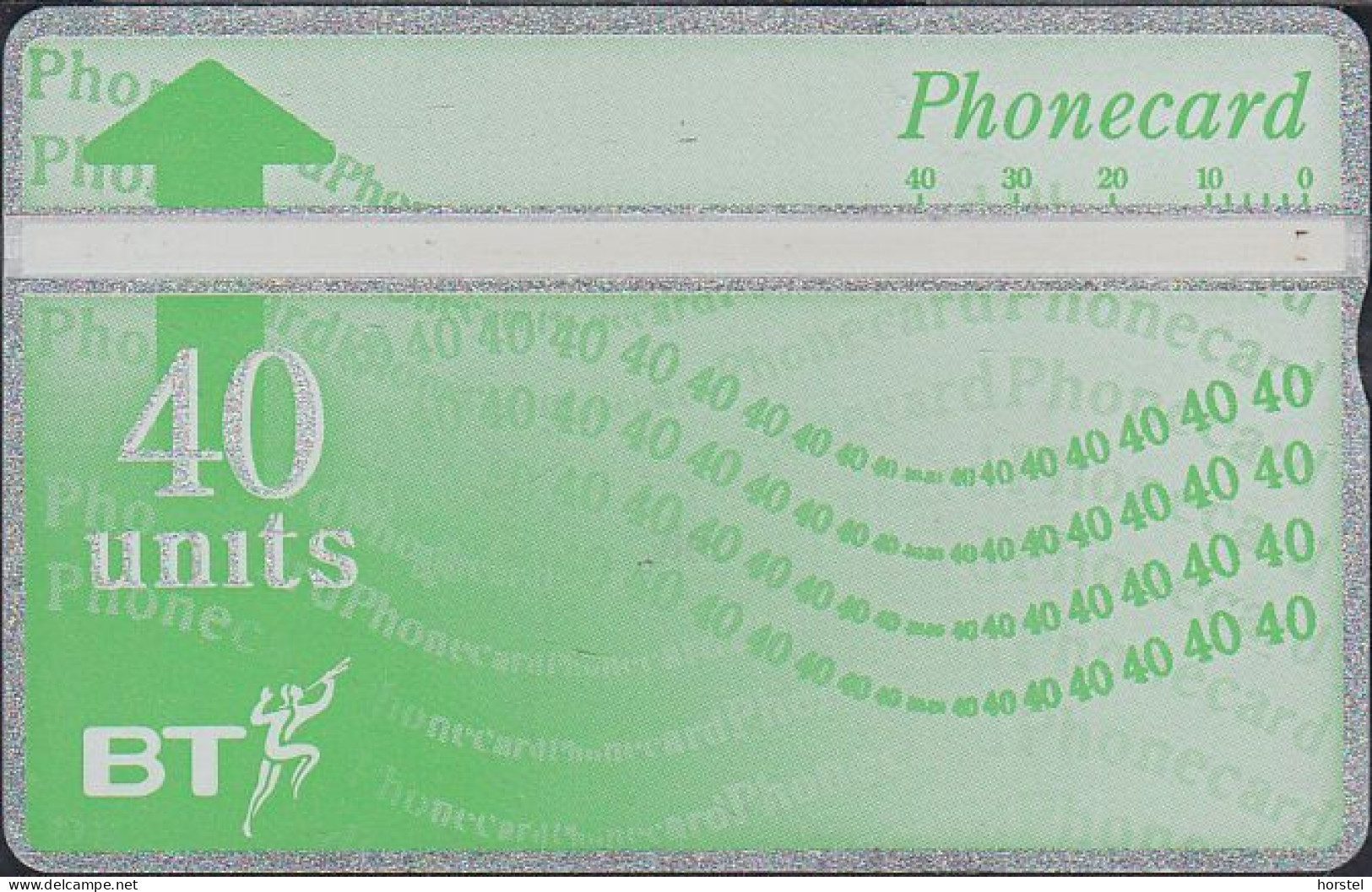 UK - British Telecom L&G  BTD045 - 9th Issue Phonecard Definitive - 40 Units - 301K - BT Emissions Définitives