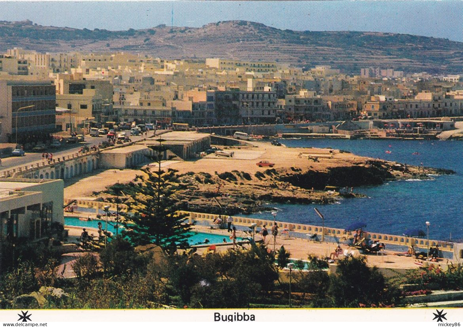 Malte --- BUGIBBA -- Vue Générale - Malta