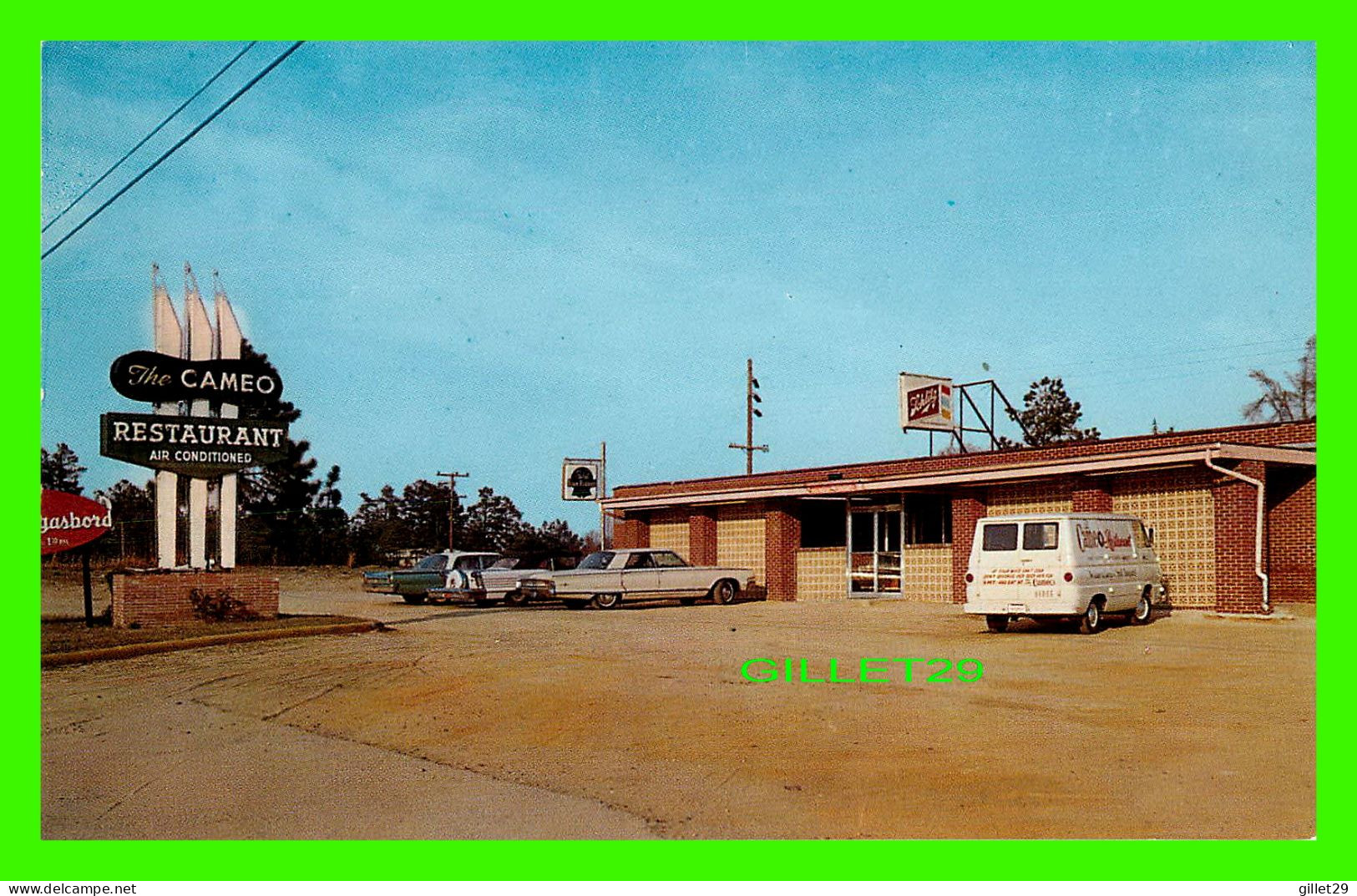 DILLON, SC - THE CAMEO RESTAURANT - ANIMATED OLD CARS - PHOTO BY C.H. RUTH - - Otros & Sin Clasificación