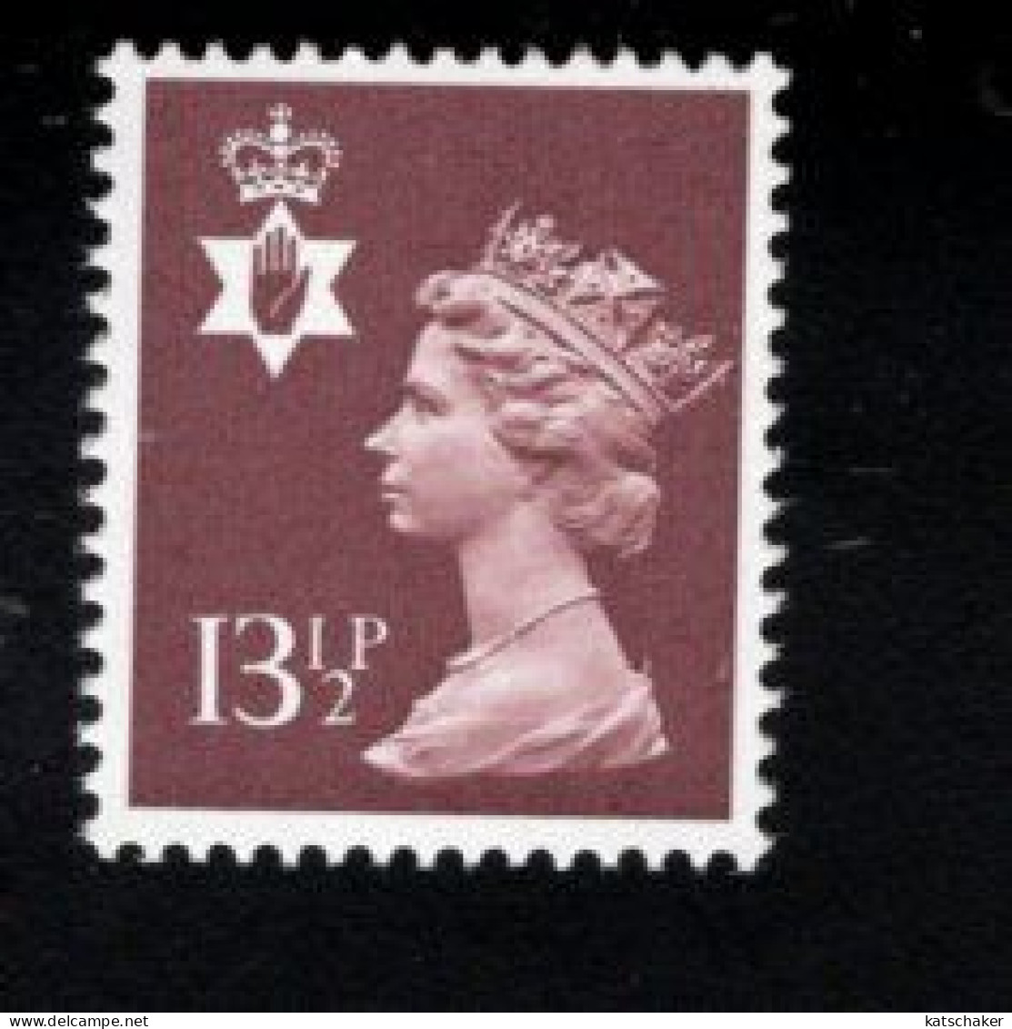 1125313831 1980 SCOTT NIMH22 GIBBONS NI32 (XX)  POSTFRIS MINT NEVER HINGED  - QUEEN ELIZABETH II - MACHINS - Irlanda Del Norte