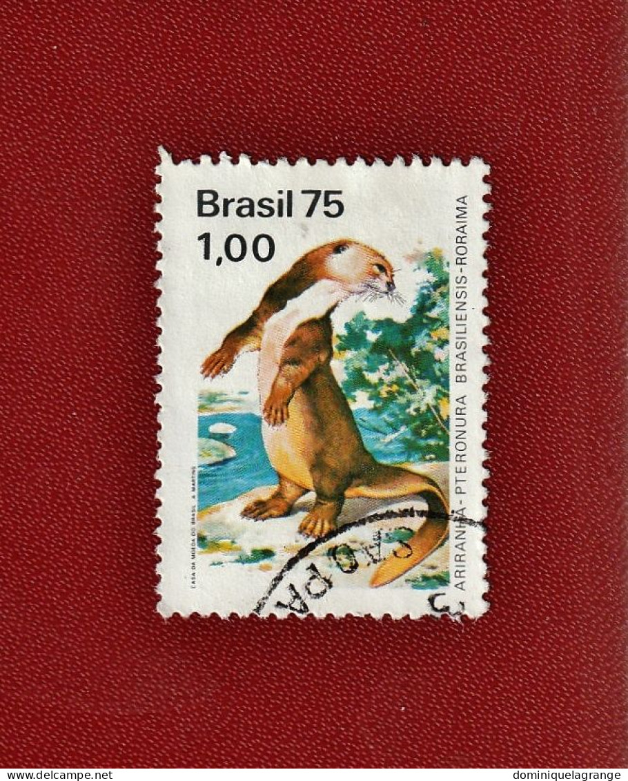 5 Timbres Du Brésil De 1973 à 1986 - Verzamelingen & Reeksen