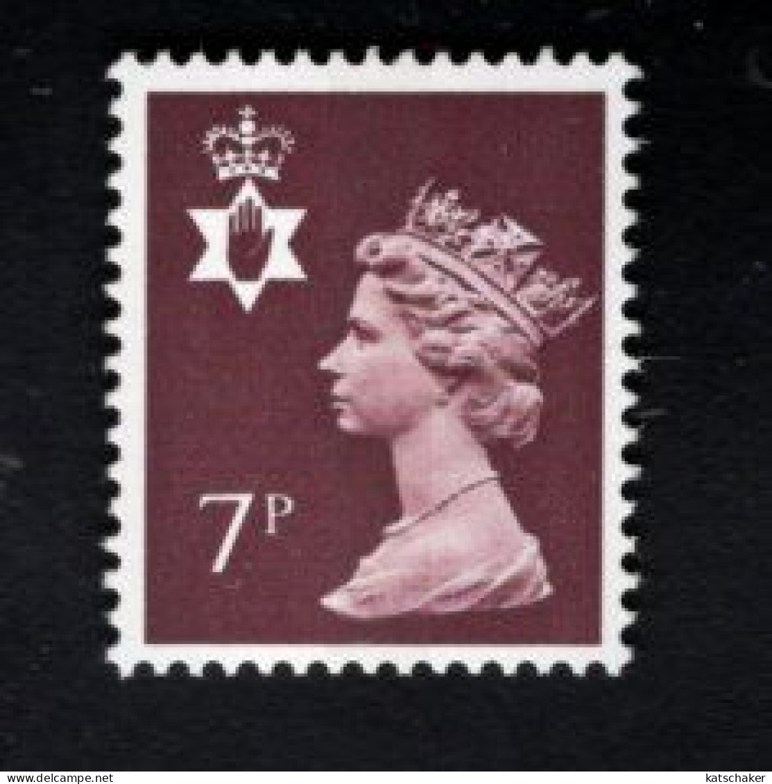 1967205715 1978 SCOTT NIMH8 GIBBONS NI22 (XX)  POSTFRIS MINT NEVER HINGED  - QUEEN ELIZABETH II - MACHINS - Irlanda Del Norte