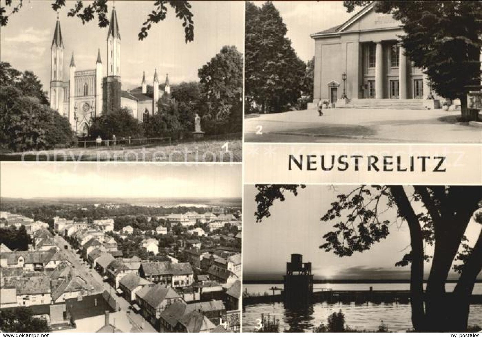 72444830 Neustrelitz Schlosskirche Friedrich Wolf Theater Zierker See Neustrelit - Neustrelitz