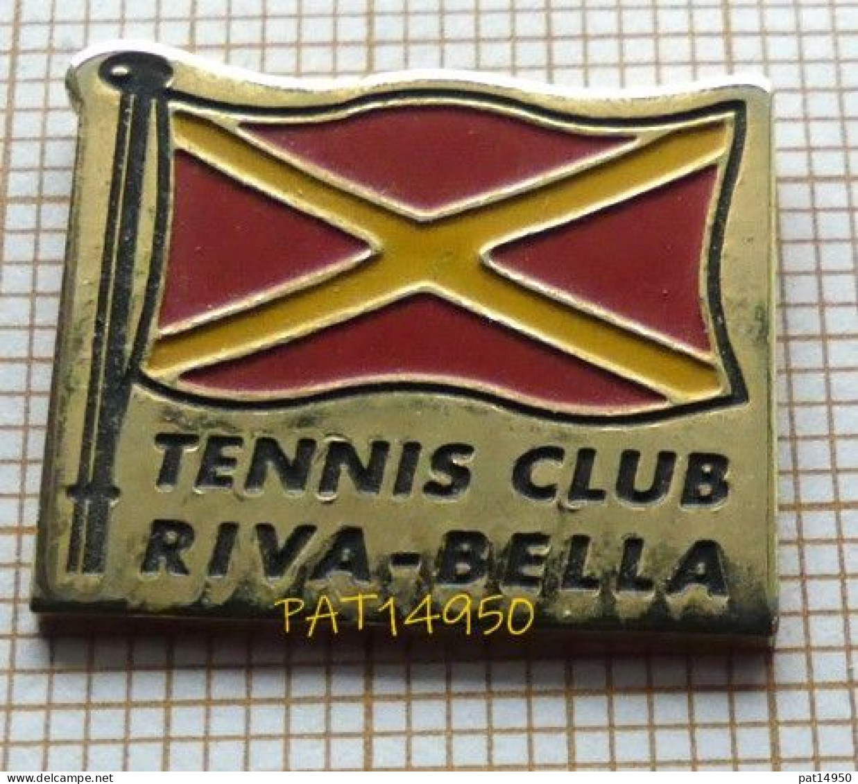 PAT14950 TENNIS CLUB RIVA BELLA OUISTREHAM Dpt 14 CALVADOS - Tennis