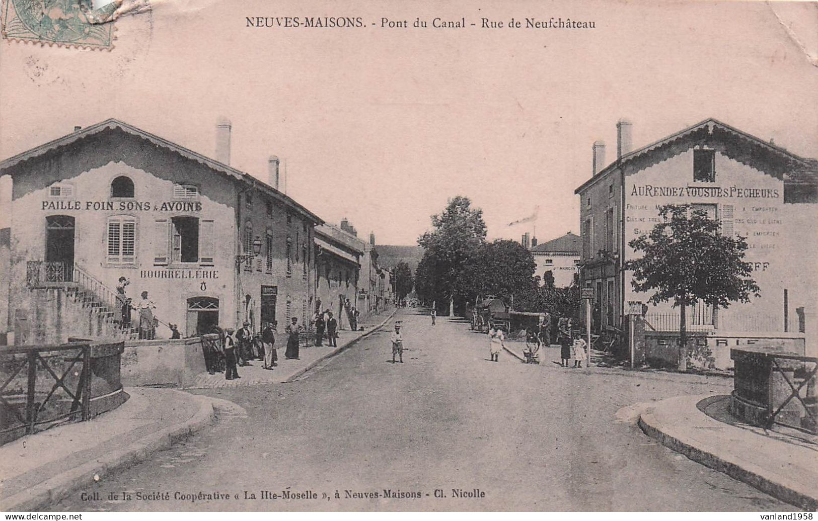 NEUVES-MAISONS-pont Du Cannal-rue De Neufchâteau (état) - Neuves Maisons