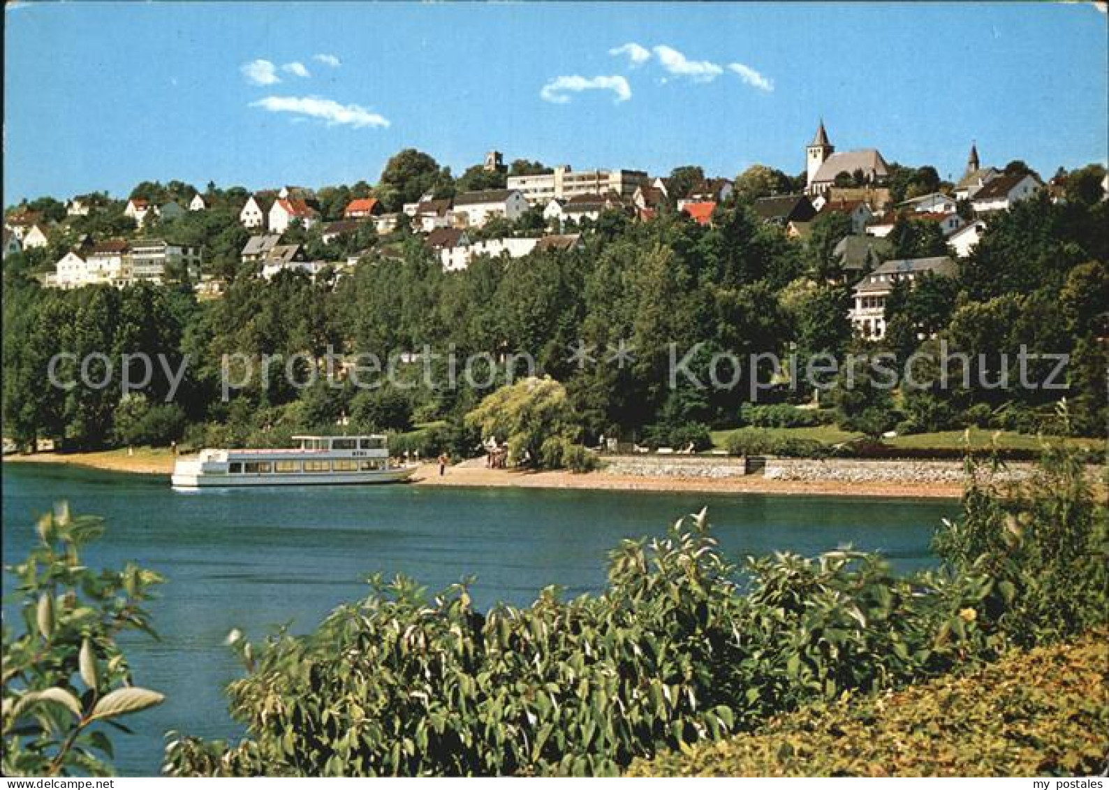 72443537 Langscheid Sorpesee Teilansicht Faehre Sundern (Sauerland) - Sundern