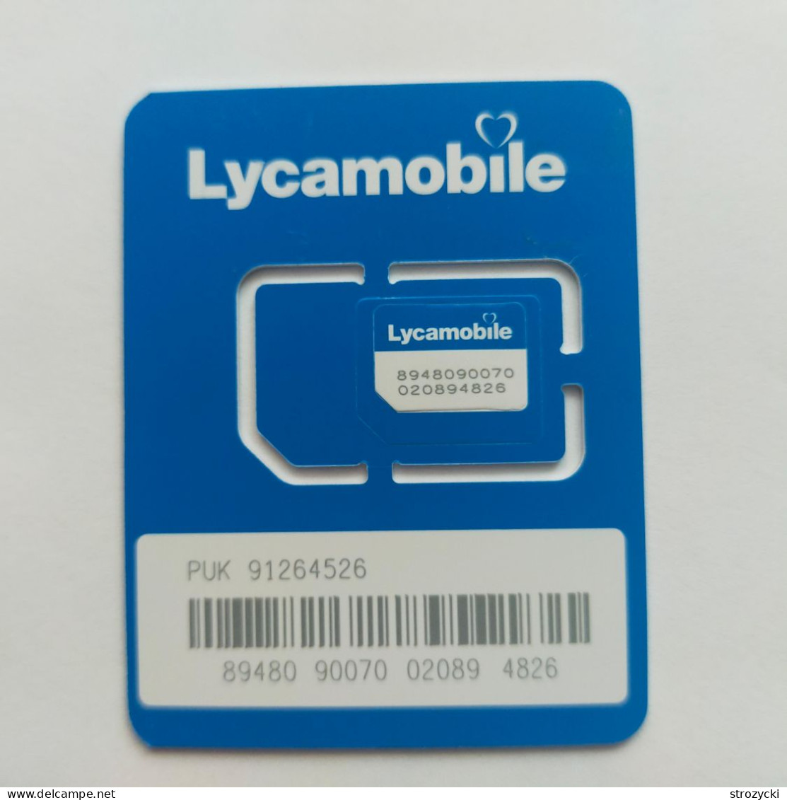 Poland - Lycamobile (standard, Micro, Nano SIM) - GSM SIM  - Mint - Polen