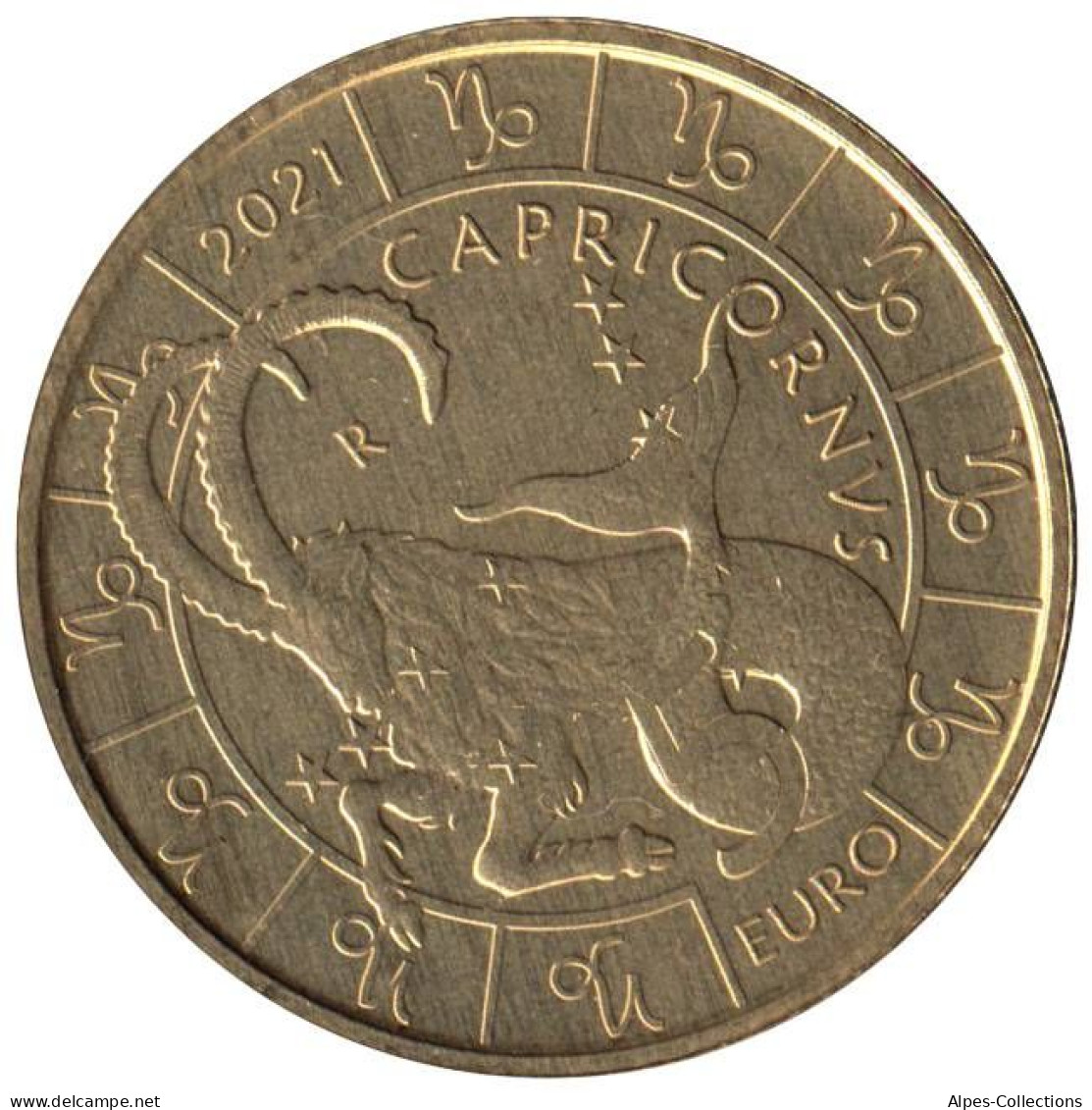 SAX00521.1 - SAINT MARIN - 5 Euros - Signes Du Zodiaque - Capricorne - 2021 - San Marino