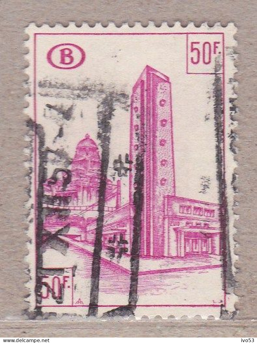1953 TR351 Gestempeld.Noord-zuidverbinding Te Brussel. - Used