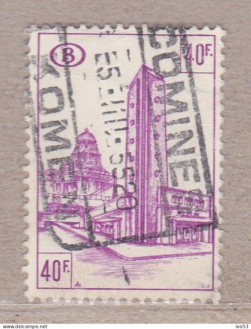 1953 TR350 Gestempeld.Noord-zuidverbinding Te Brussel. - Usados