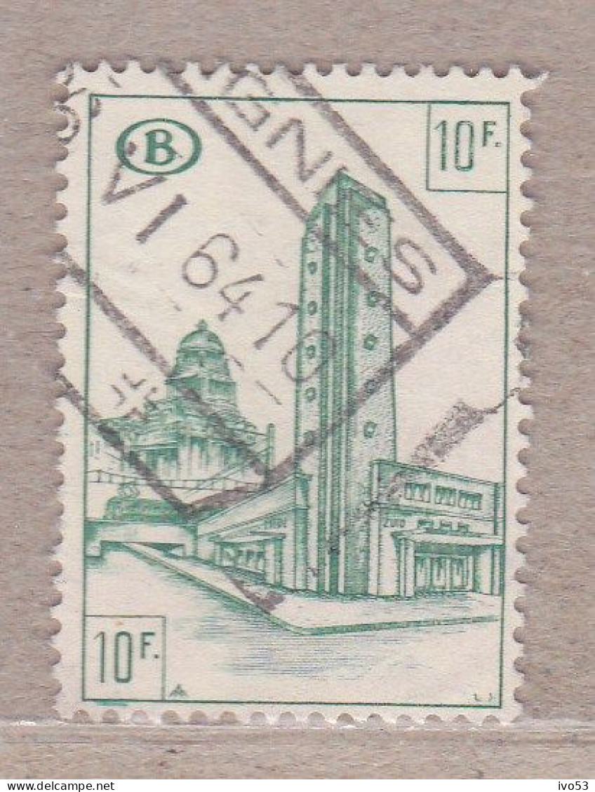 1953 TR346 Gestempeld.Noord-zuidverbinding Te Brussel. - Used