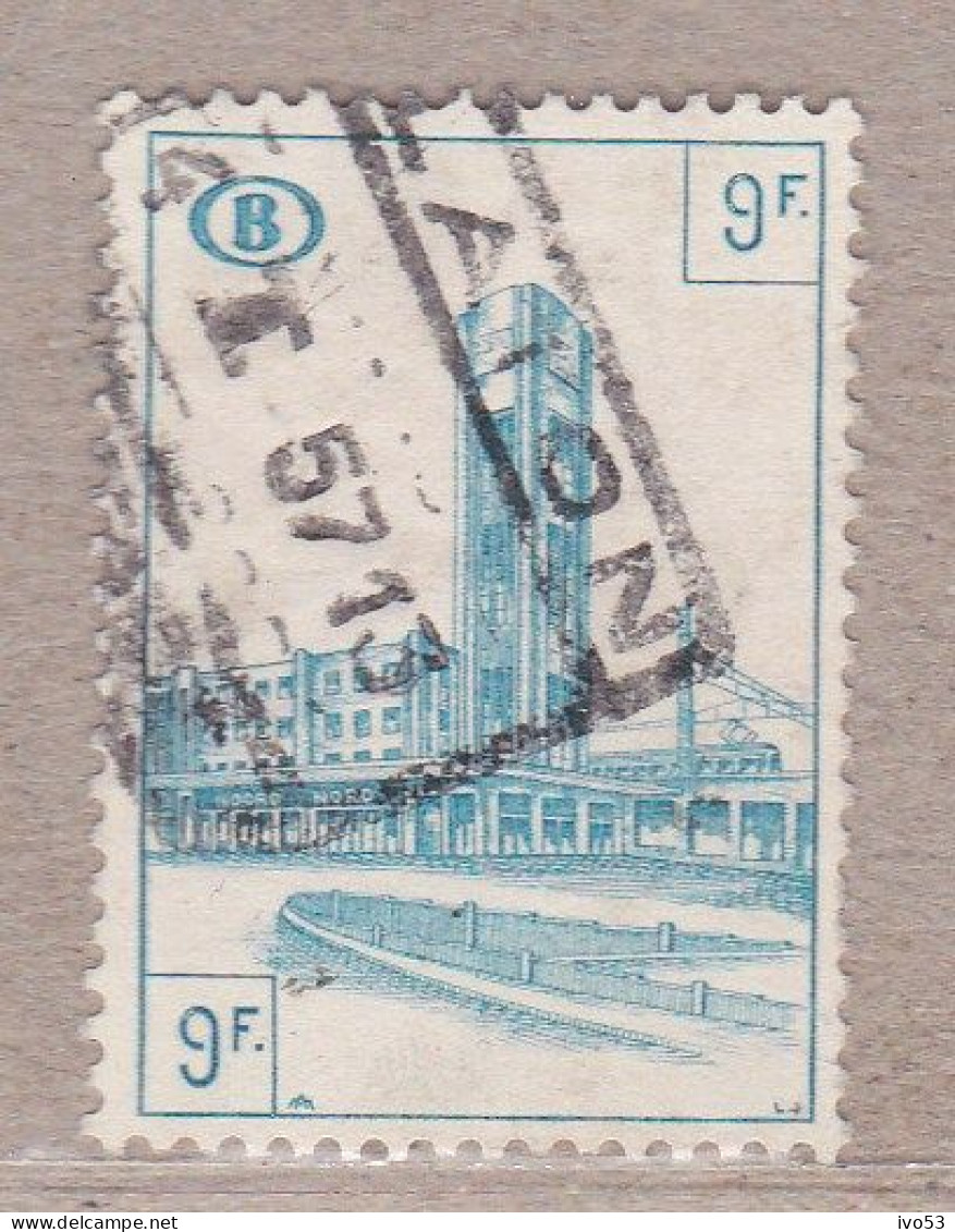 1953 TR345 Gestempeld.Noord-zuidverbinding Te Brussel. - Used