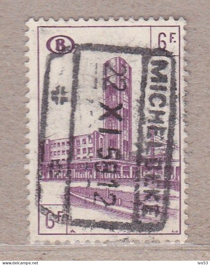 1953 TR342 Gestempeld.Noord-zuidverbinding Te Brussel. - Oblitérés