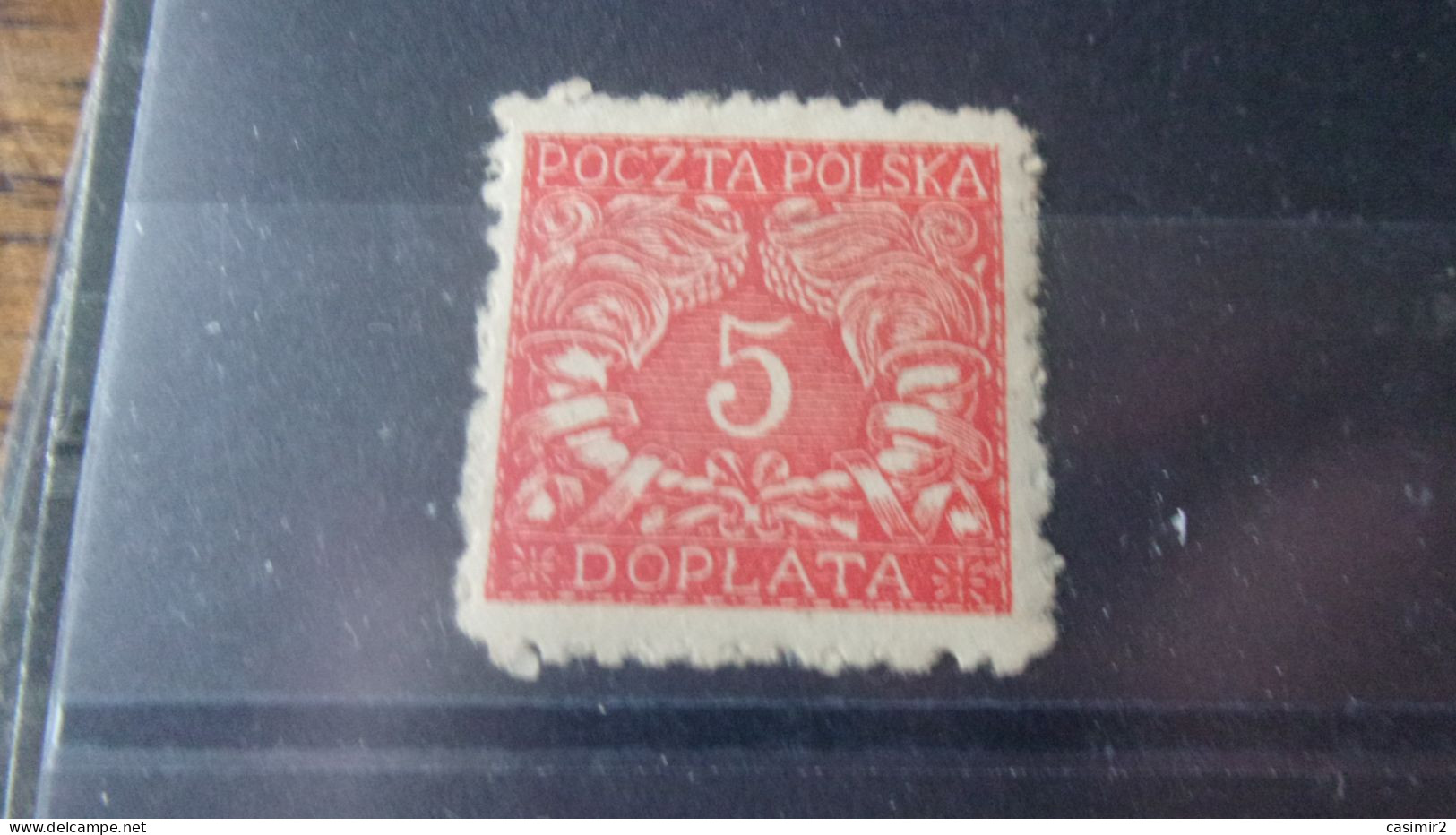 POLOGNE YVERT N° TAXE 15* - Portomarken