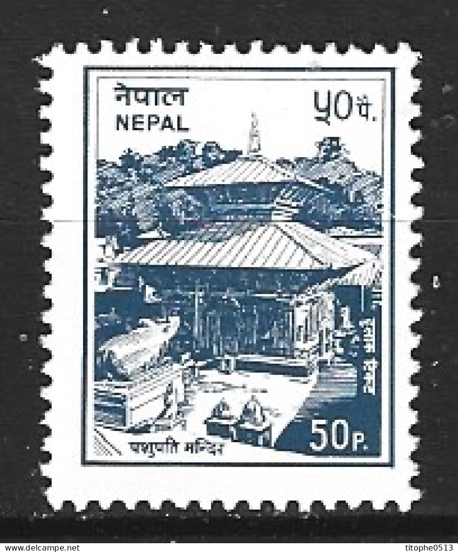 NEPAL. N°565 De 1995. Pagode. - Buddhism