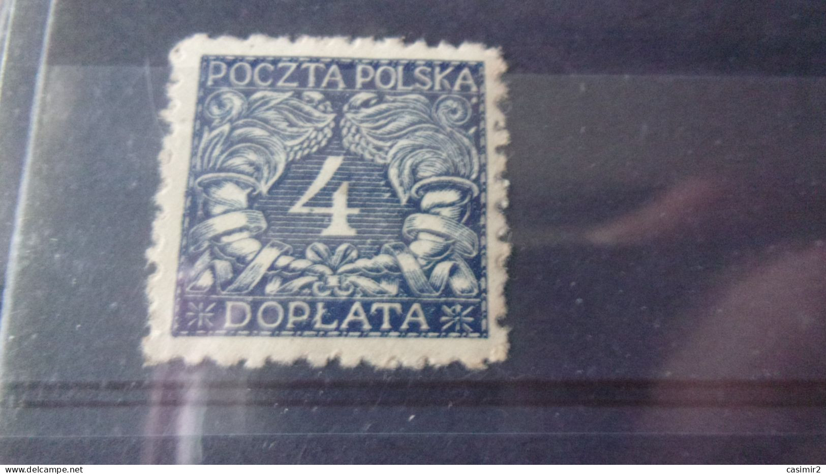 POLOGNE YVERT N° TAXE 23* - Taxe