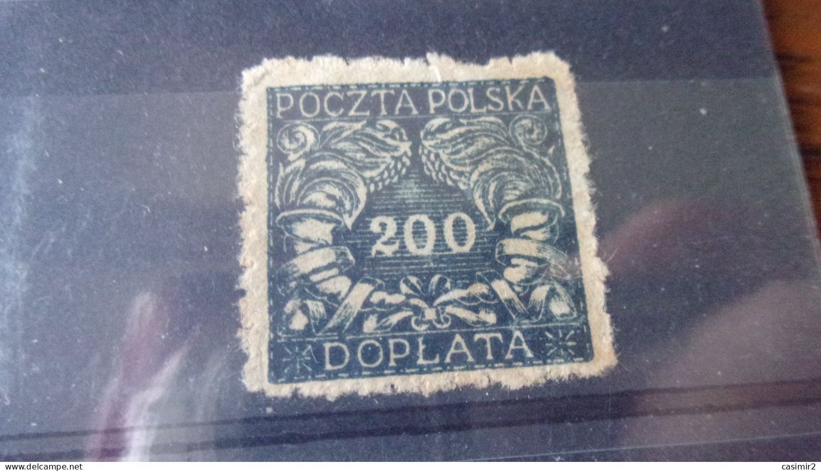 POLOGNE YVERT N° TAXE 30* - Portomarken