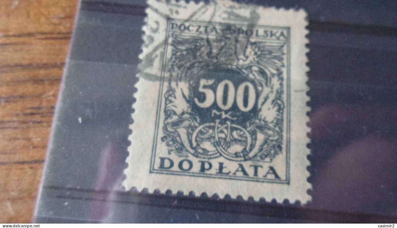 POLOGNE YVERT N° TAXE 48 - Portomarken