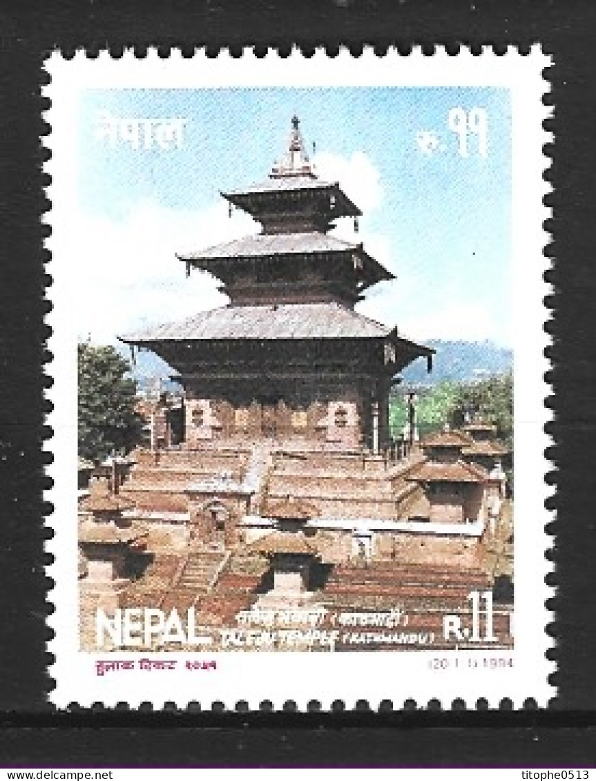 NEPAL. N°548 De 1994. Temple. - Hindoeïsme