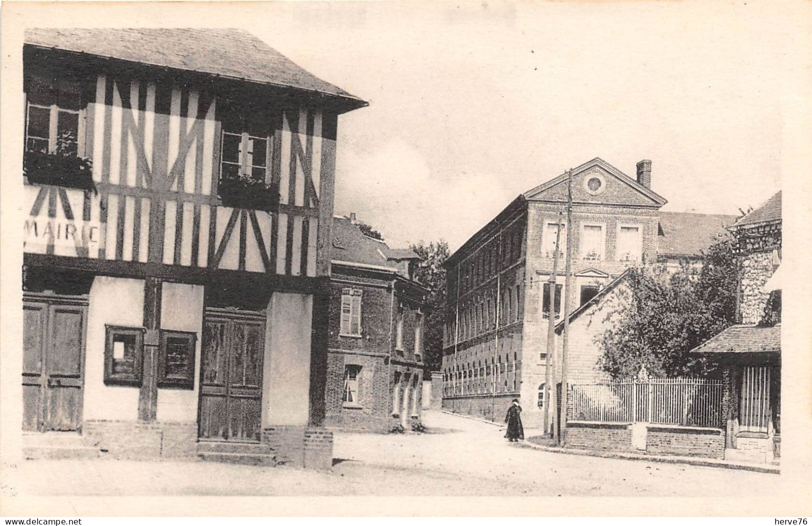 HARCOURT - Mairie Et Hôpital - Harcourt