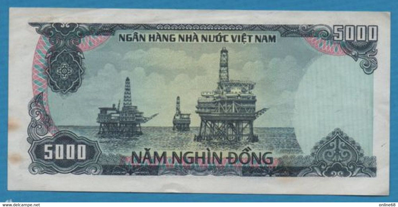 VIETNAM 5000 DONG 1987 # FU4746472 P# 104  Ho Chi Minh - Vietnam