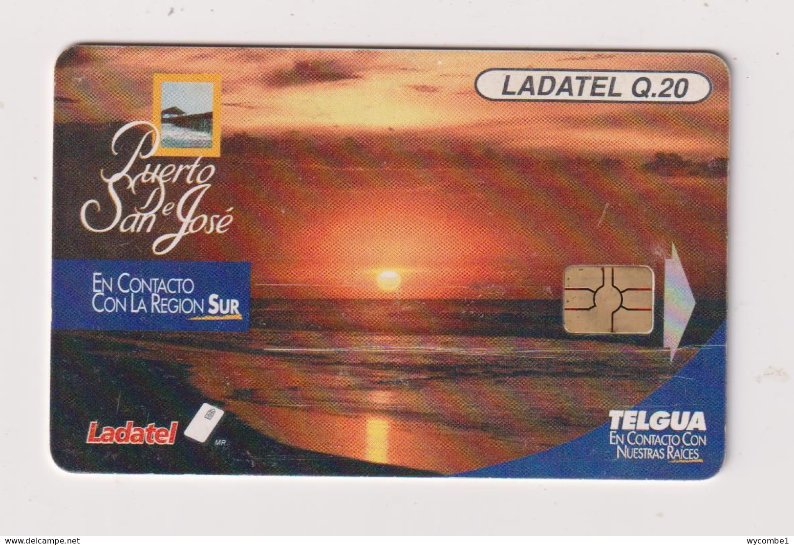 GUATEMALA - Puerto San Jose Chip Phonecard - Guatemala