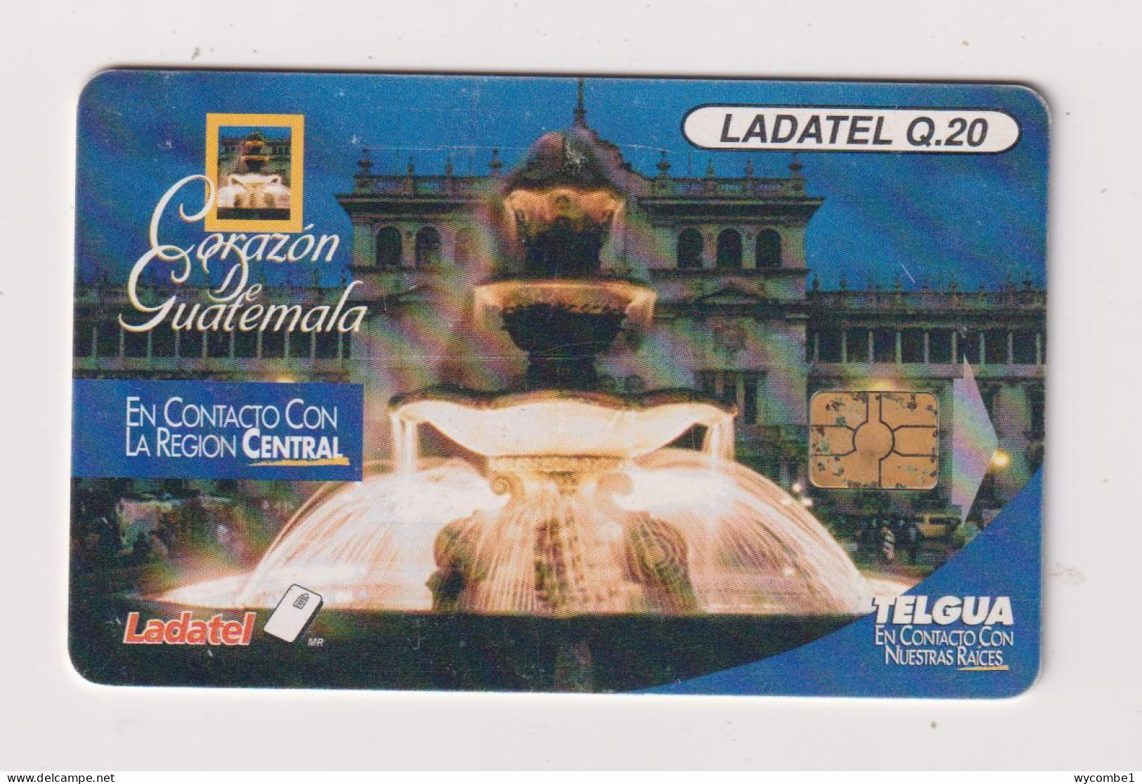 GUATEMALA - Puerto San Jose Chip Phonecard - Guatemala