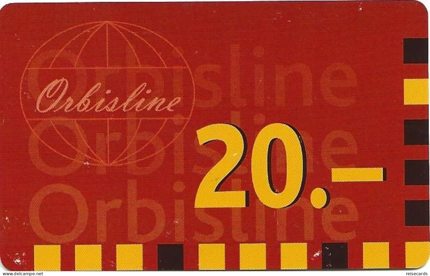 Switzerland: Prepaid Orbisline - Logo (2 Access Nummern) - Svizzera