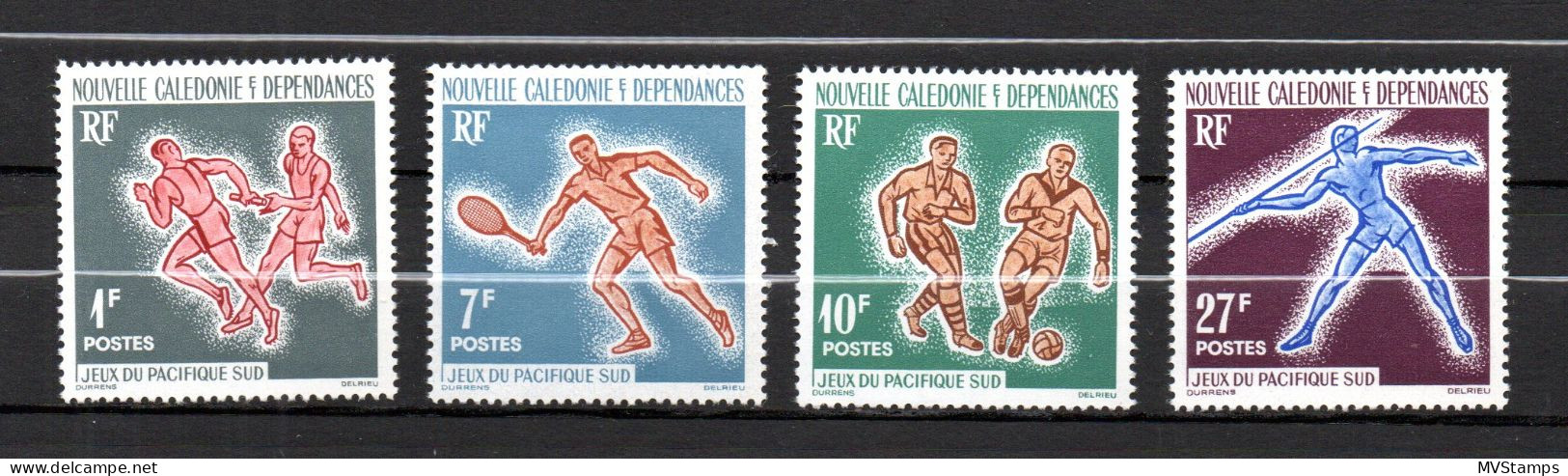 New Caledonia 1963 Old Set Olympic/sports Stamp (Michel 388/91) Nice MNH - Neufs