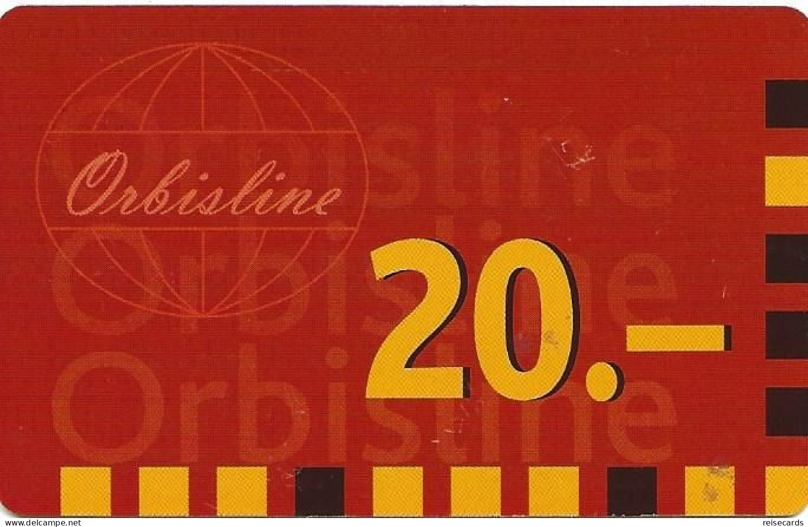 Switzerland: Prepaid Orbisline - Logo (3 Access Nummern) - Schweiz