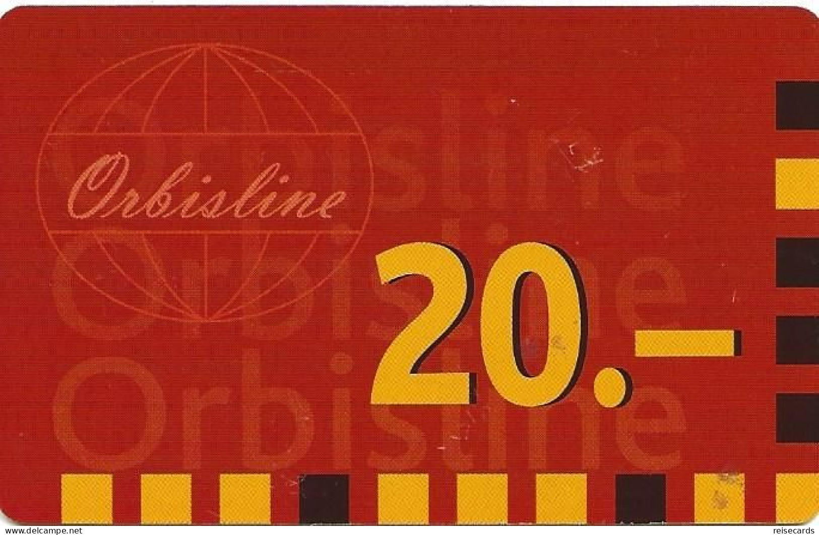 Switzerland: Prepaid Orbisline - Logo (3 Access Nummern) - Svizzera