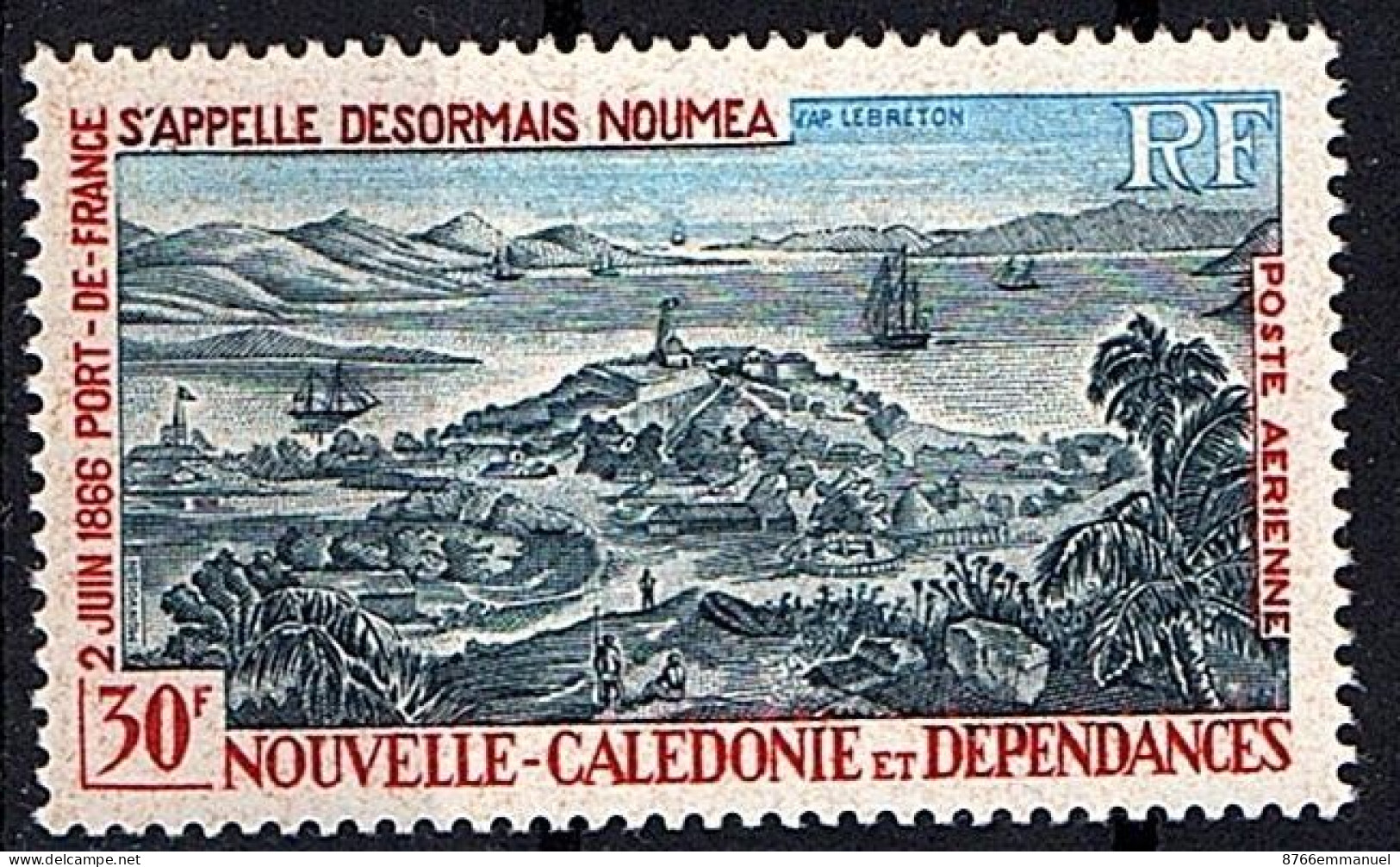 NOUVELLE-CALEDONIE AERIEN N°86 N** - Unused Stamps