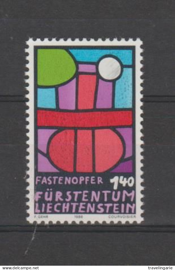 Liechtenstein 1986 Lent Sacrifice - Fastenopfer - Offrande De Carême  ** MNH - Cristianismo