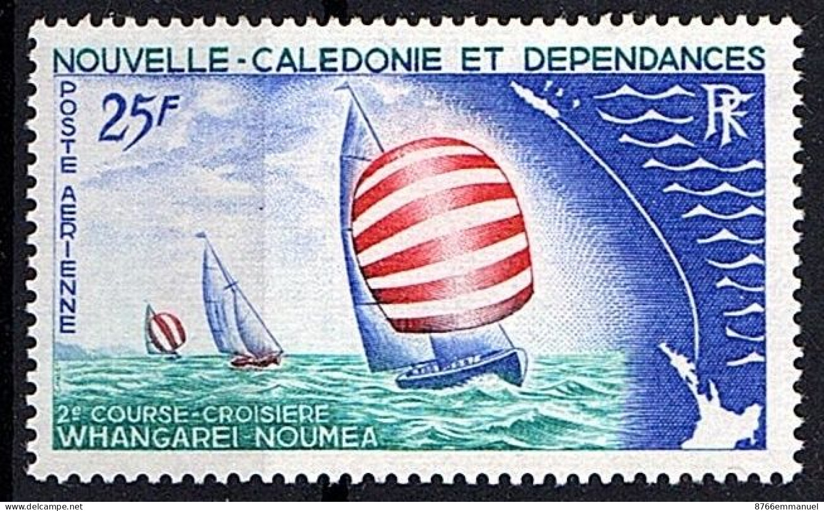 NOUVELLE-CALEDONIE AERIEN N°91 N** - Unused Stamps