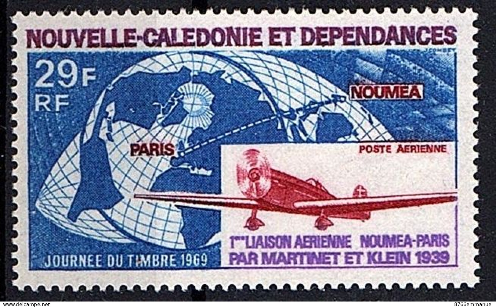 NOUVELLE-CALEDONIE AERIEN N°102 N** - Ongebruikt