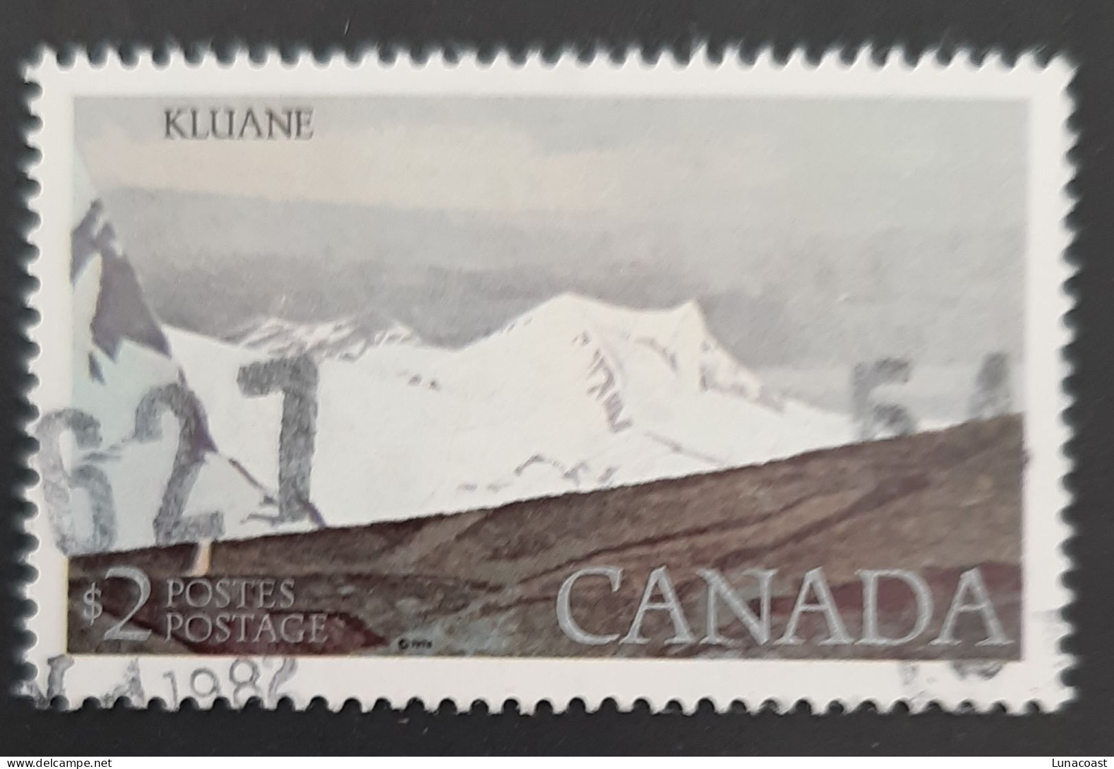 Canada 1979  USED  Sc727,  2$ Kluane National Park - Gebruikt