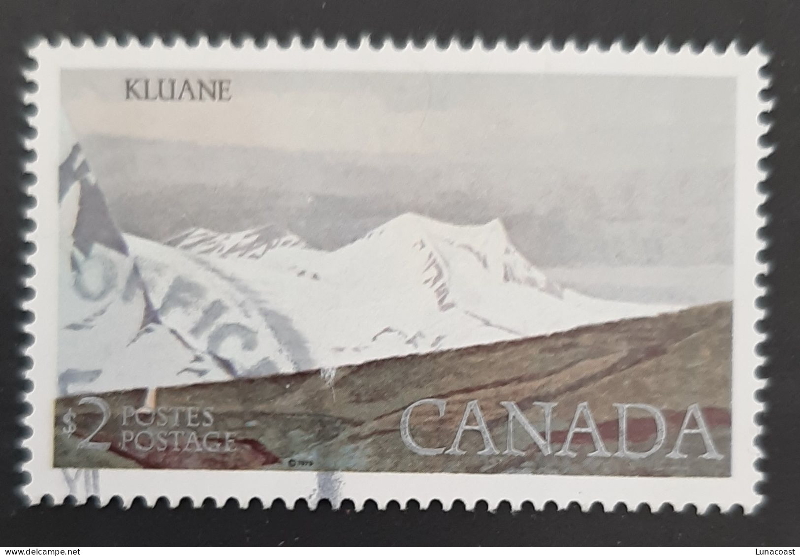 Canada 1979  USED  Sc727,  2$ Kluane National Park - Oblitérés