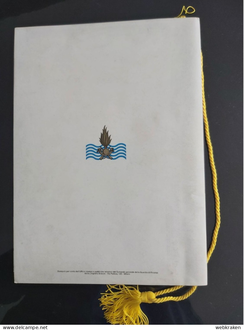 CALENDARIO STORICO DELLA GUARDIA DI FINANZA ANNO 1975 - Groot Formaat: 1981-90