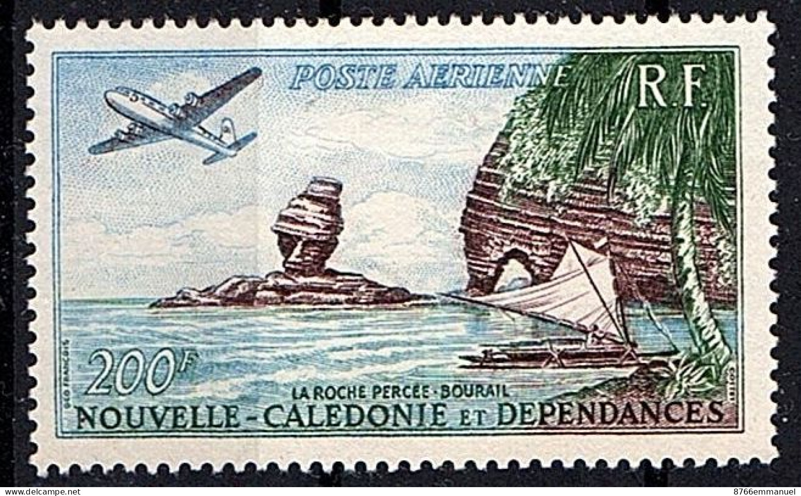 NOUVELLE-CALEDONIE AERIEN N°72 N* - Unused Stamps