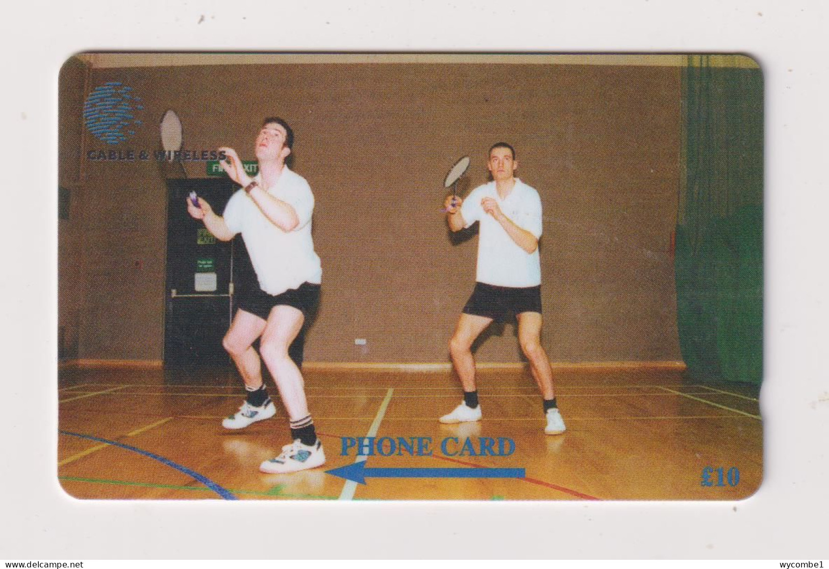 FALKLAND ISLANDS - Badminton Players Magnetic Phonecard - Falkland