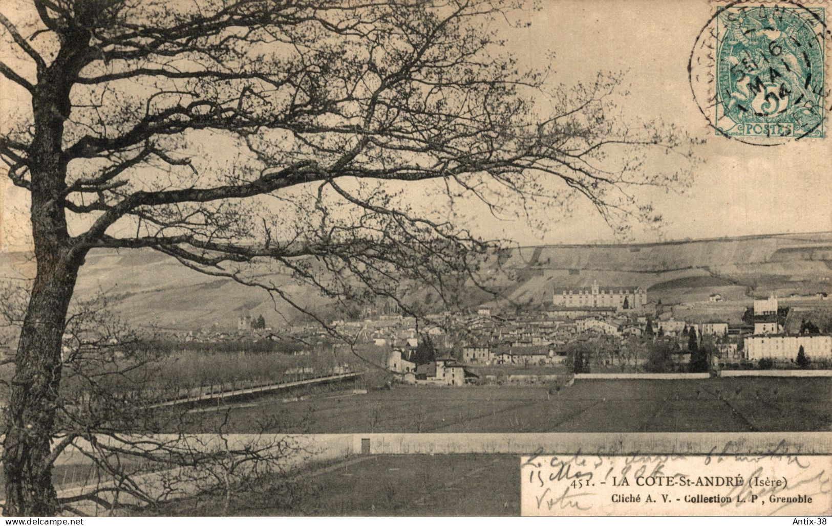 A1 - 38 - LA CÔTE-SAINT-ANDRÉ - Isère - Vue Générale - La Côte-Saint-André