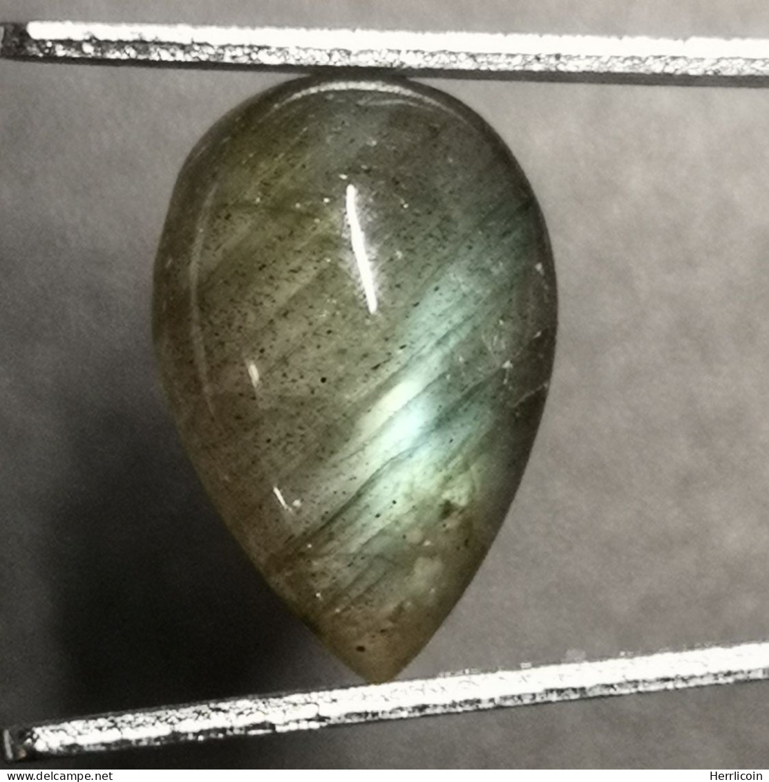 Labradorite Naturelle Du Canada - Cabochon 3.26 Carats - 11.9 X 7.9 X 4.5 Mm - Sonstige & Ohne Zuordnung