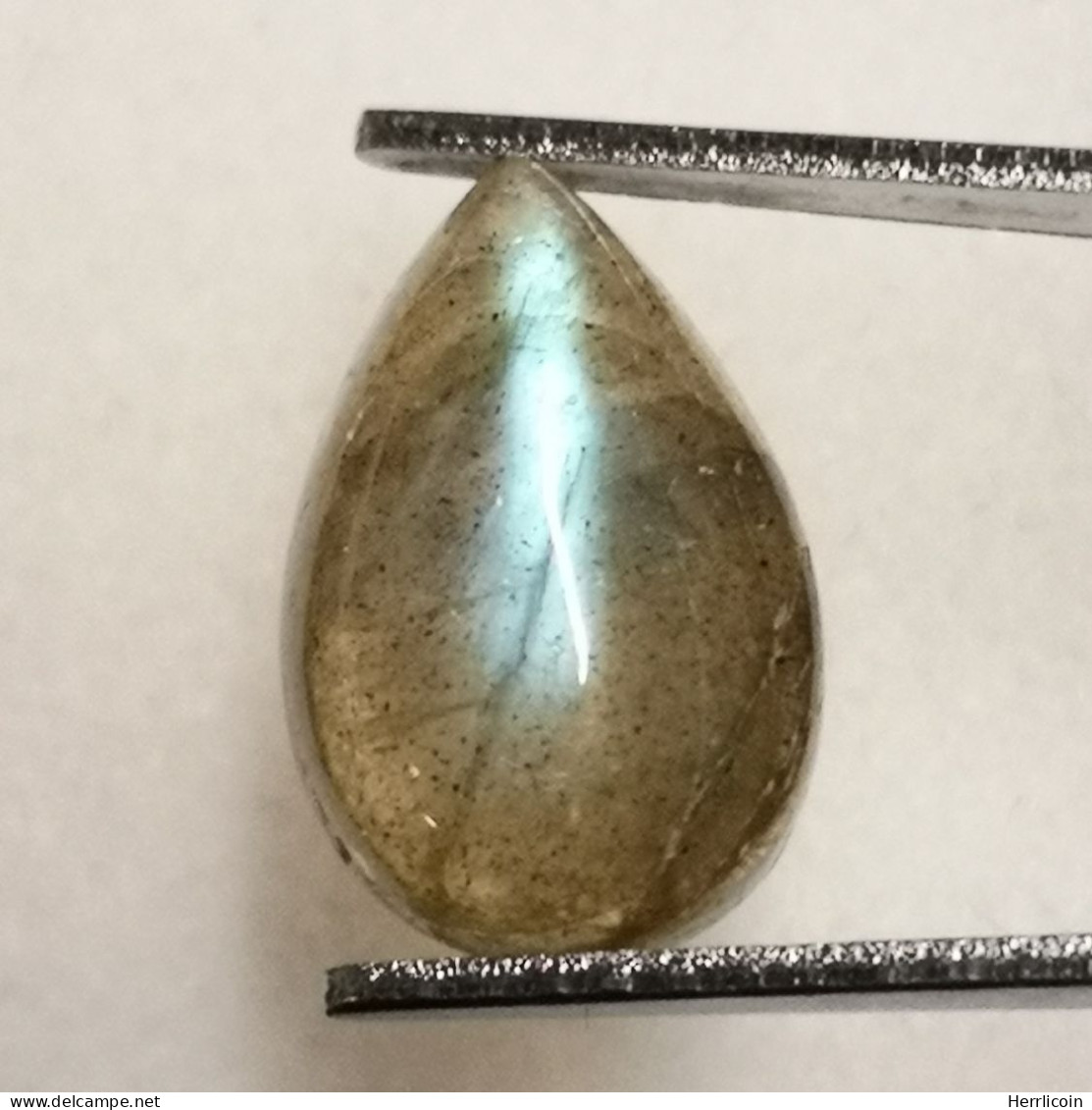 Labradorite Naturelle Du Canada - Cabochon 3.37 Carats - 11.9 X 8 X 4.6 Mm - Andere & Zonder Classificatie