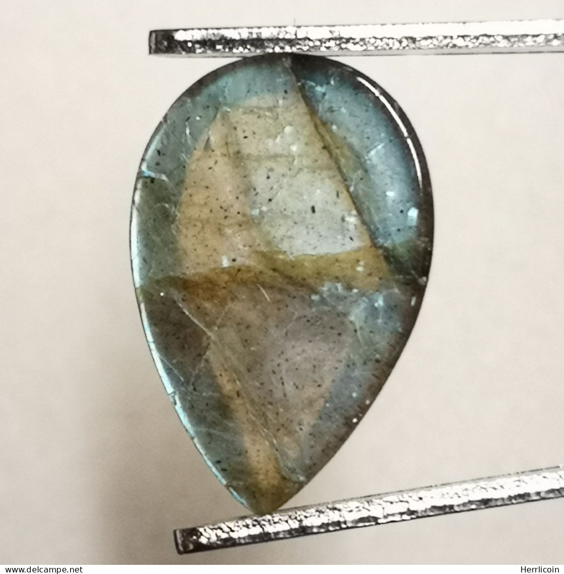 Labradorite Naturelle Du Canada - Cabochon 3.37 Carats - 11.9 X 8 X 4.6 Mm - Altri & Non Classificati