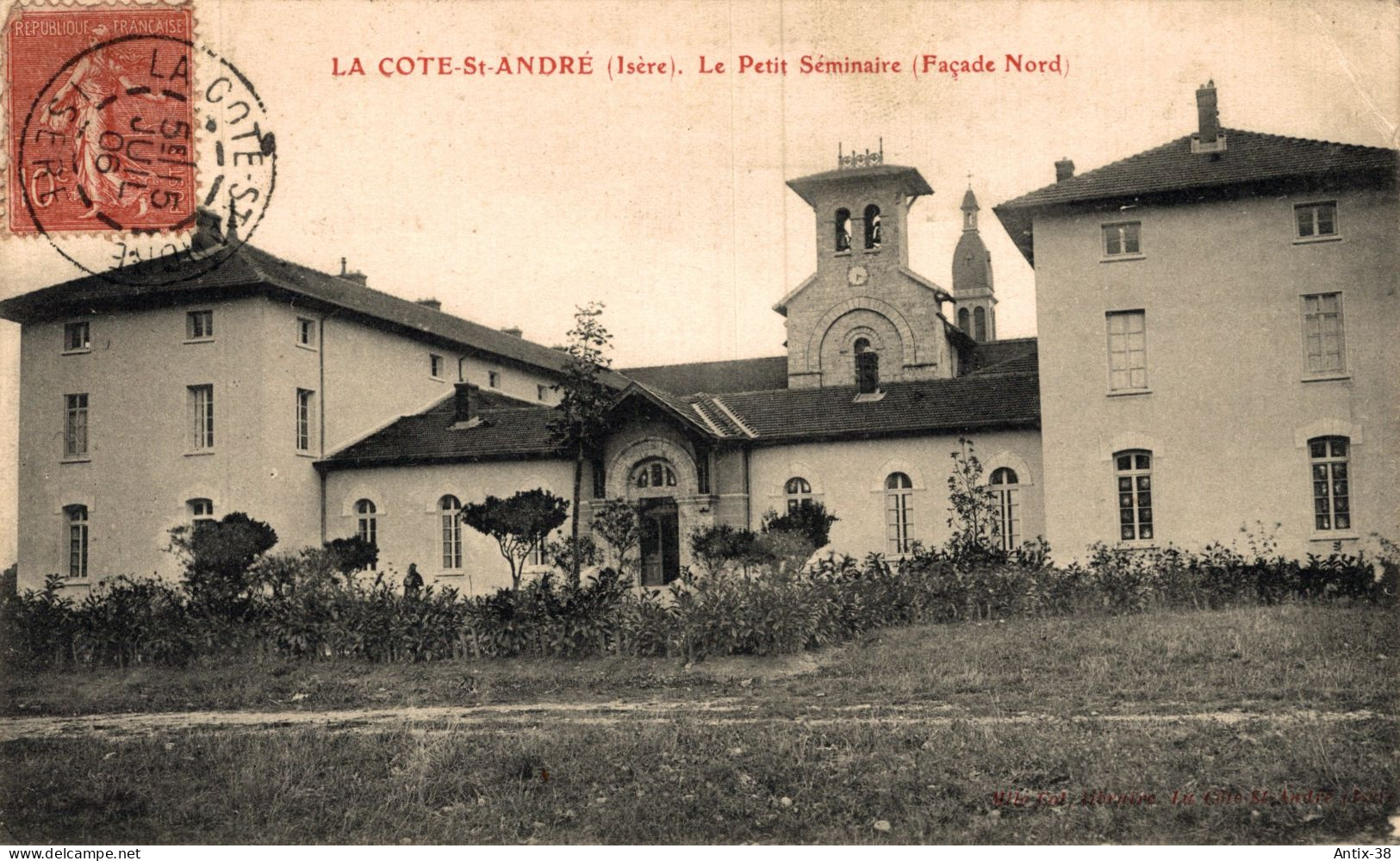 A2 - 38 - LA CÔTE-SAINT-ANDRÉ - Isère - Le Petit Séminaire - Façade Nord - La Côte-Saint-André