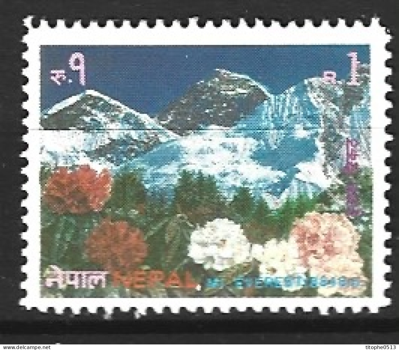 NEPAL. N°527 De 1994. Everest. - Berge