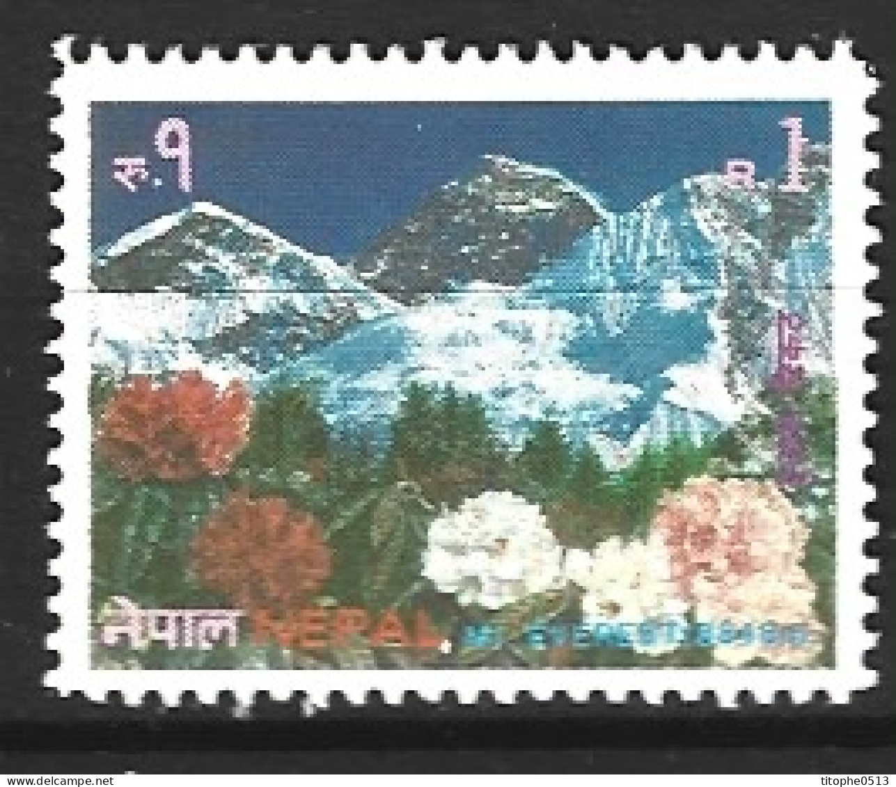 NEPAL. N°527 De 1994. Everest. - Montagnes