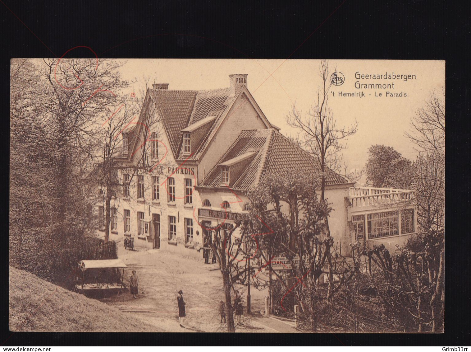 Geeraardsbergen / Grammont - 't Hemelrijk / Le Paradis - Postkaart - Geraardsbergen